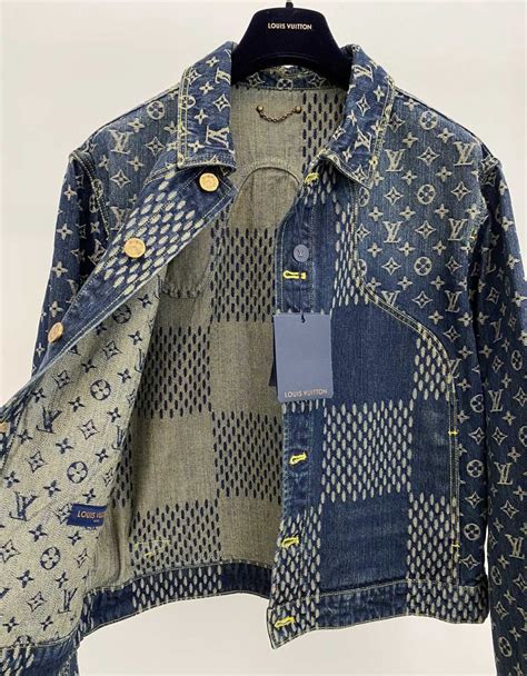 lv jacket denim.